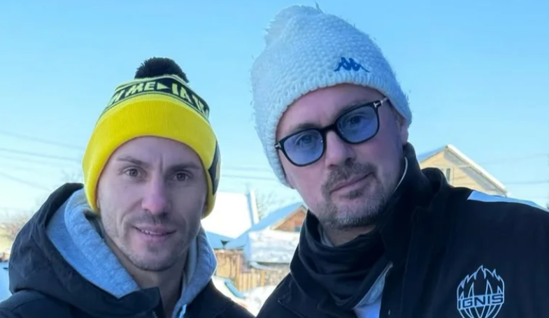 Мілевський побився з ексодноклубником по Динамо під час матчу медіаліги